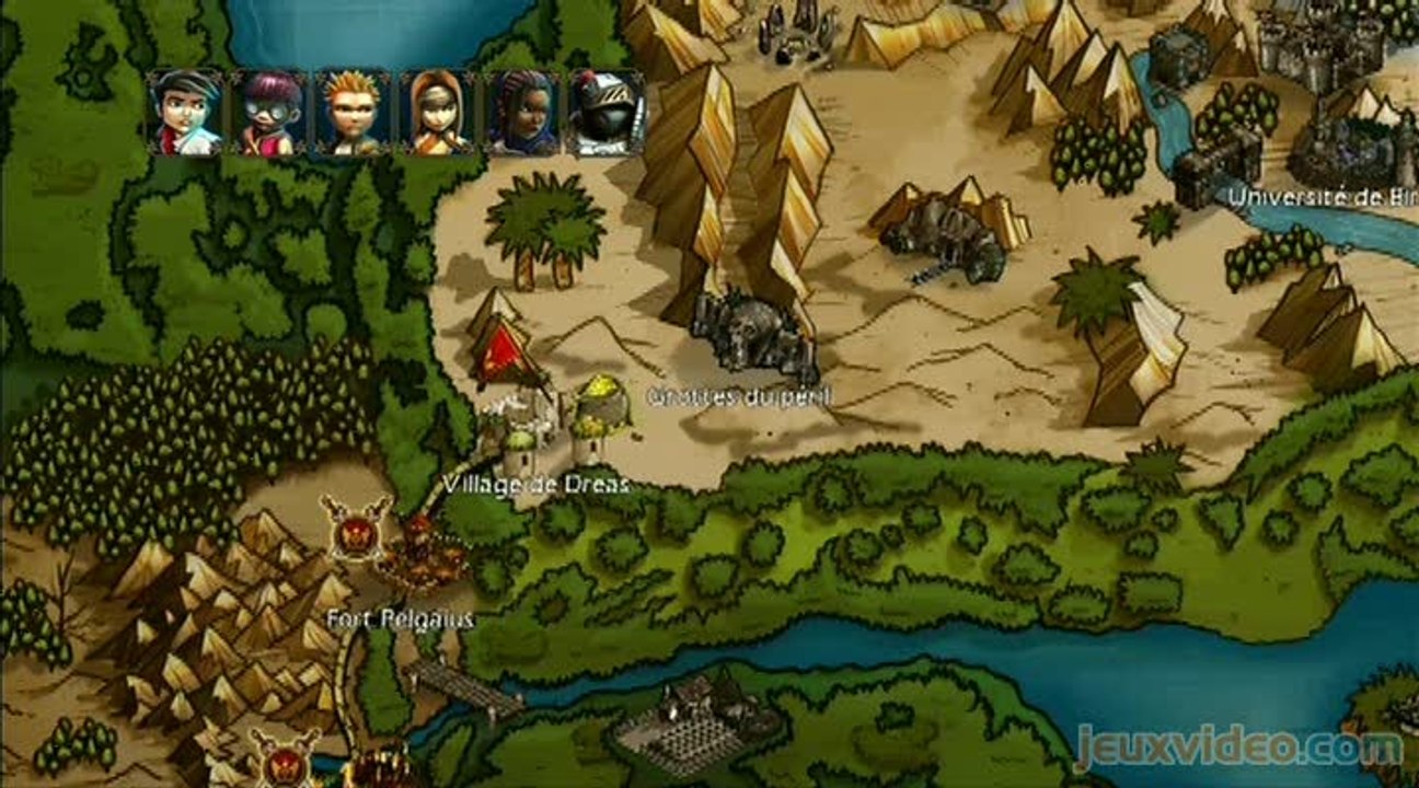 Vandal Hearts : Flames of Judgment : 1/2 : Présentation des menus