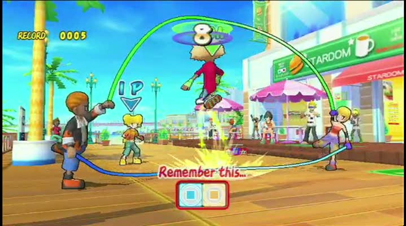 Family Trainer : Extreme Challenge : E3 2009 : Corde à sauter