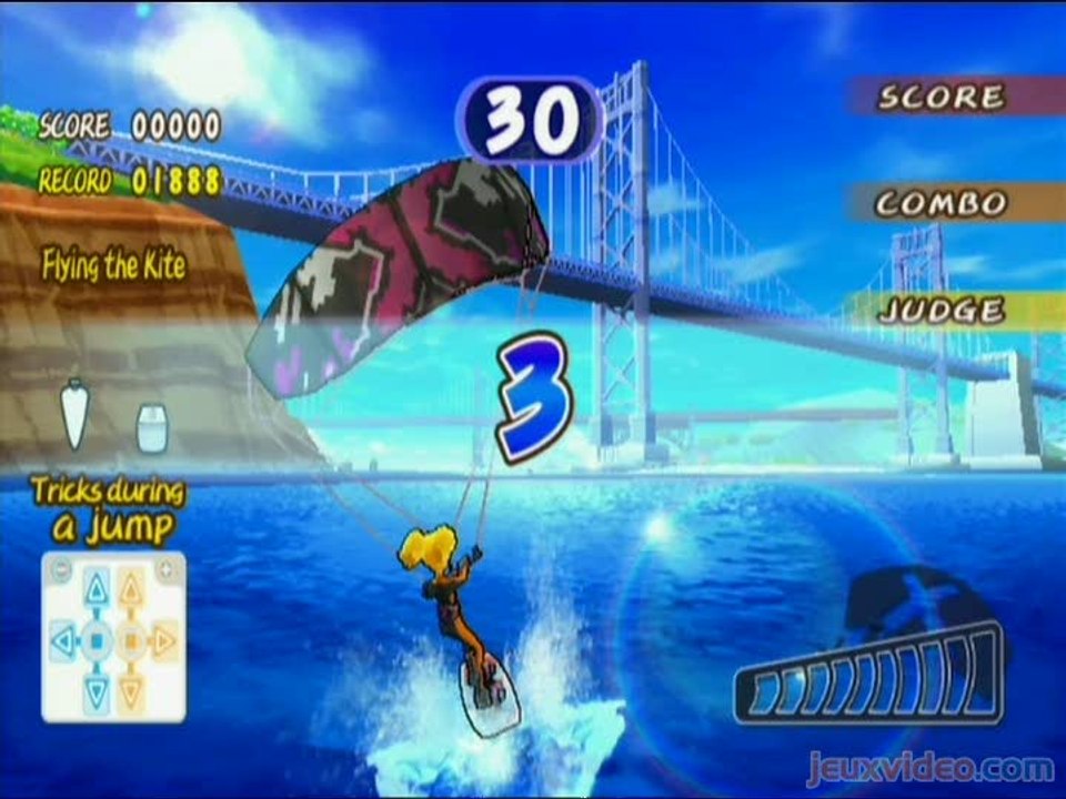 Family Trainer : Extreme Challenge : 2/2 : Skate et kitesurf