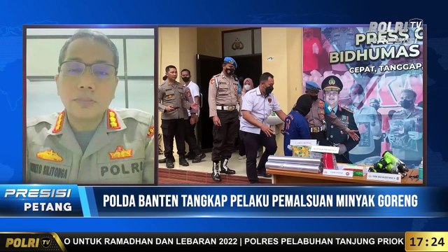 Live Dialog Bersama Kabid Humas Polda Banten - Kombes pol Shinto Silitonga Terkait Polda Banten Bongkar Mafia Minyak Goreng