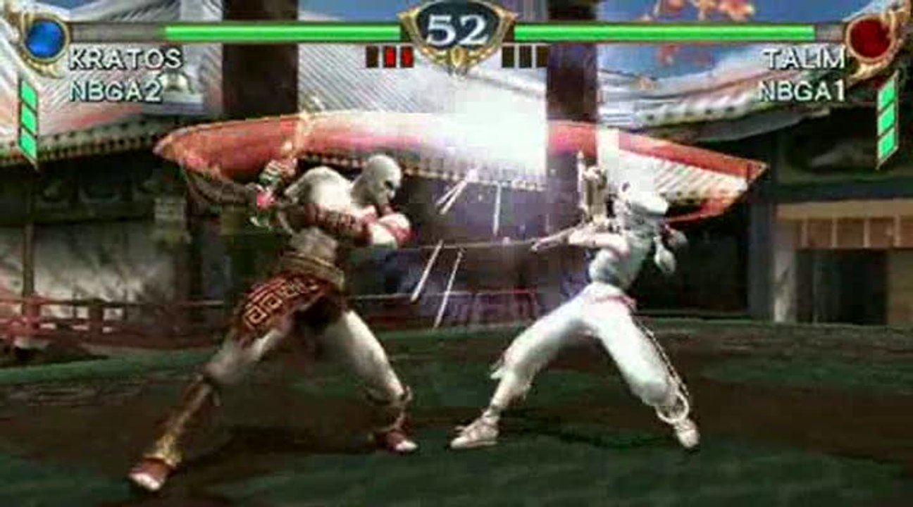 SoulCalibur : Broken Destiny : Le Critical Finish de Kratos