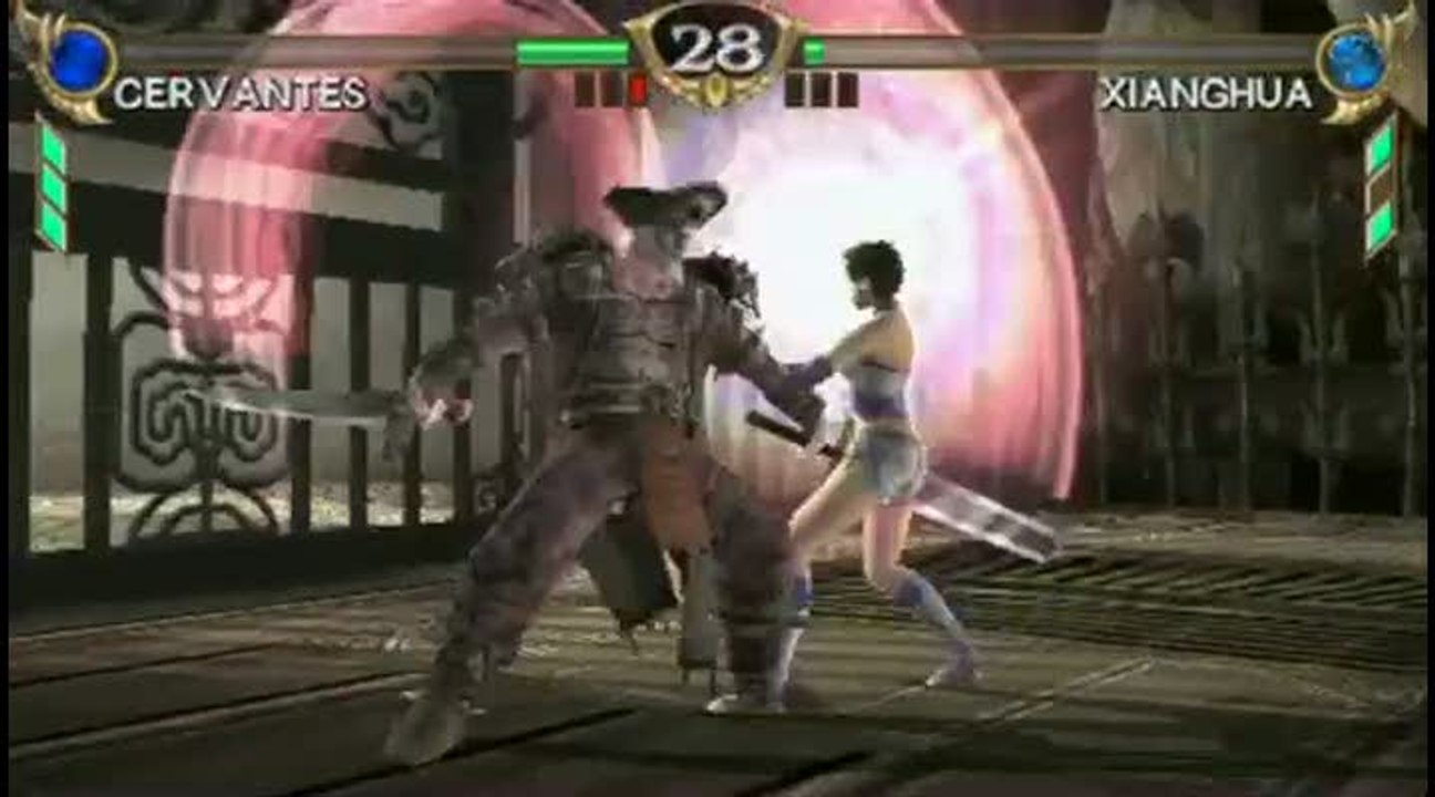 SoulCalibur : Broken Destiny : E3 2009 : Cervantes vs Xianghua