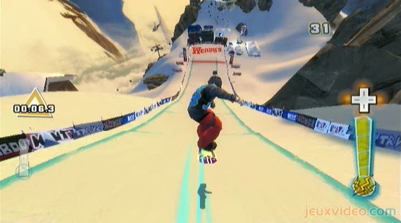 Shaun White Snowboarding : World Stage : Un contre la montre