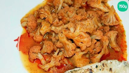 Choux-fleur et tomates à la grecque