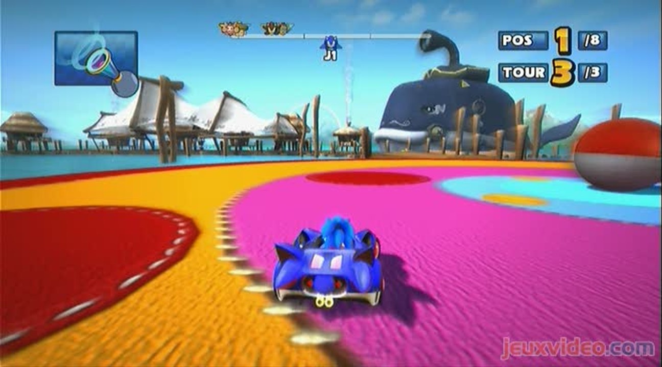 Sonic & Sega All-Stars Racing : Cible Singe