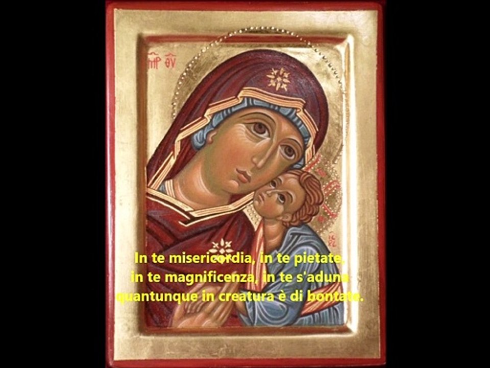 Vergine Madre, figlia del tuo figlio - Dante Alighieri - Musica di Renato Tagliabue