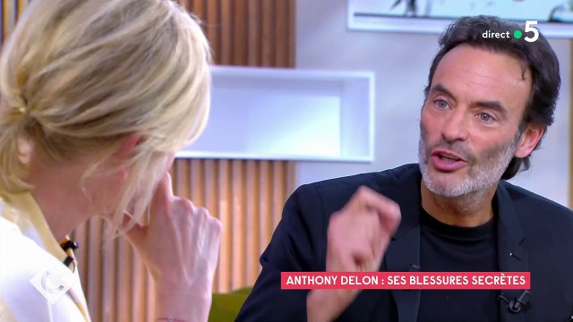 Vous avez mal lu : Anthony Delon s'en prend à Anne-Elisabeth Lemoine dans C à vous