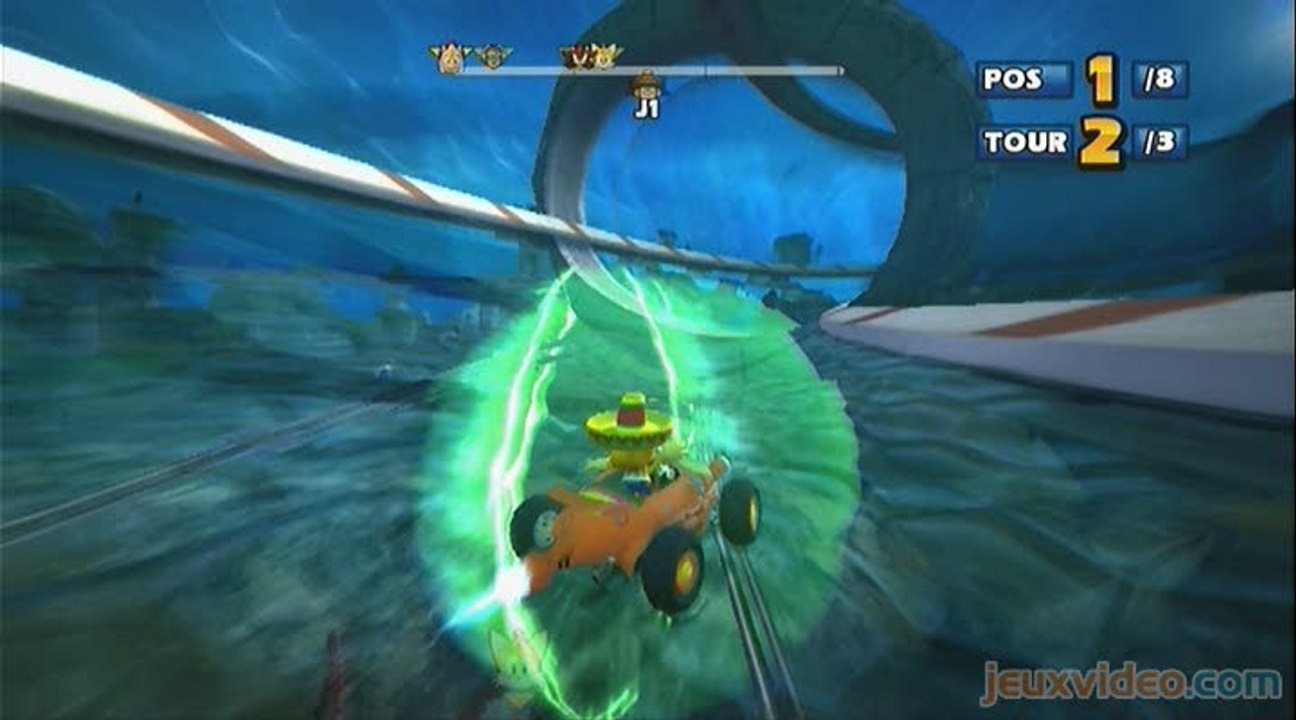 Sonic & Sega All-Stars Racing : Ruines Englouties