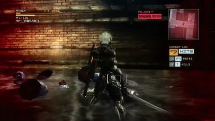 Metal Gear Rising : Revengeance : Combat contre un Mastiff
