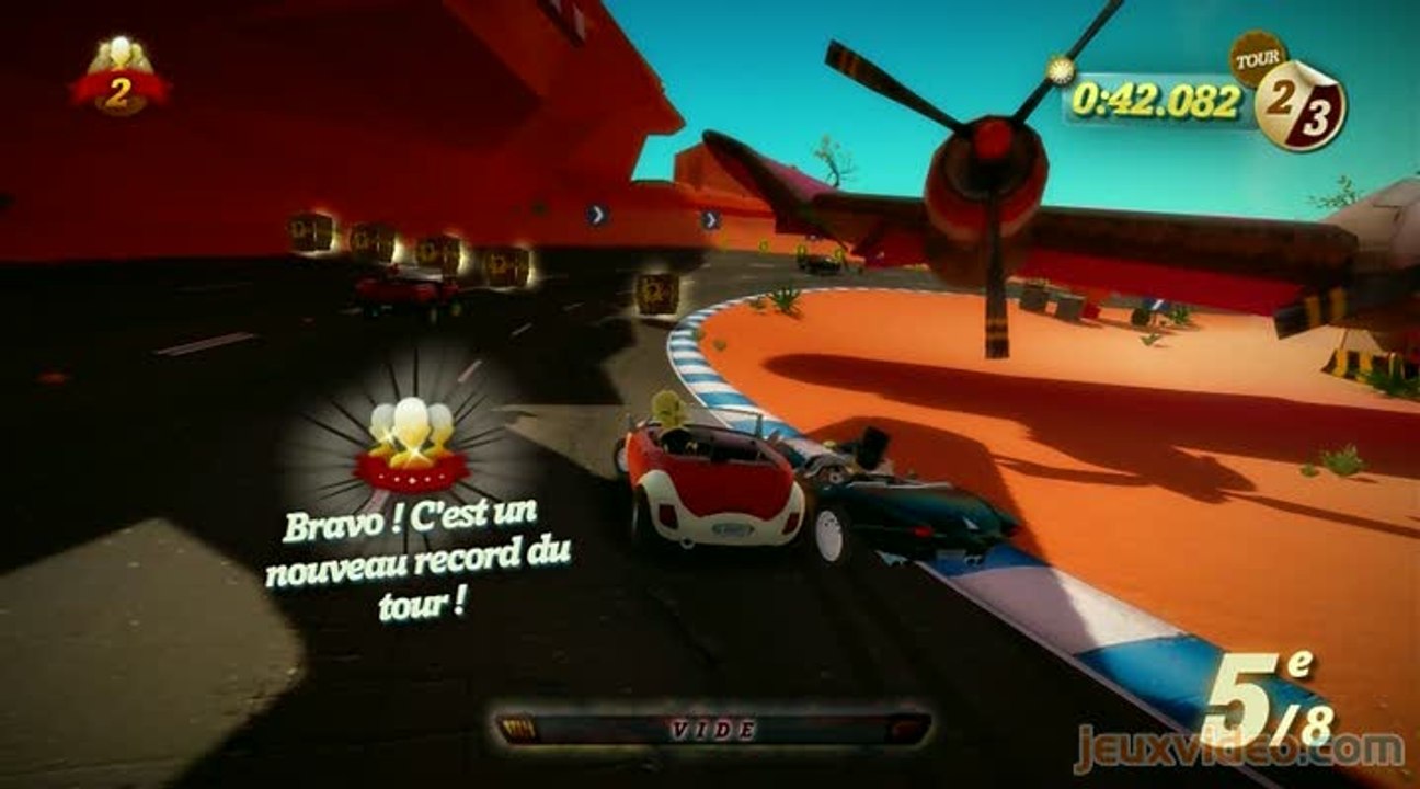 Kinect Joy Ride : Une course mouvementée