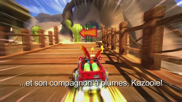 Sonic & Sega All-Stars Racing : Banko et Kazooie en sont
