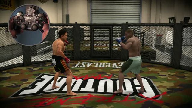 EA Sports MMA : Total Strike : Les contrôles PS3