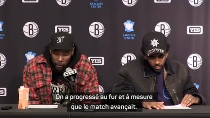 Nets - Durant : ''Un bon test pour nous''
