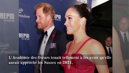 Meghan Markle et le prince Harry aux Oscars : pourquoi l'invitation est tombée à l'eau ?