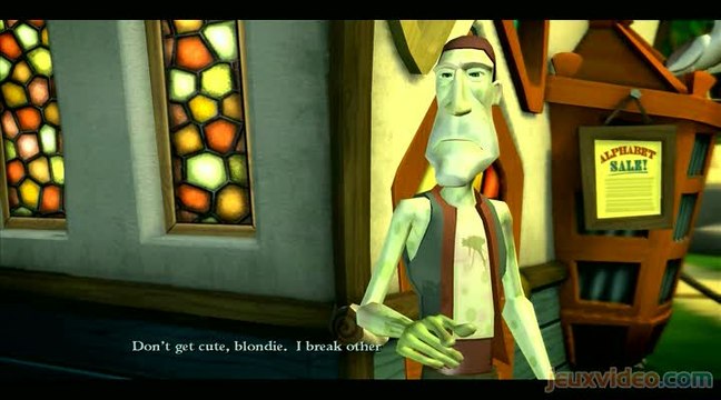 Tales of Monkey Island - Chapter 1 : Launch of the Screaming Narwhal : Guybrush contre la bouteille incassable