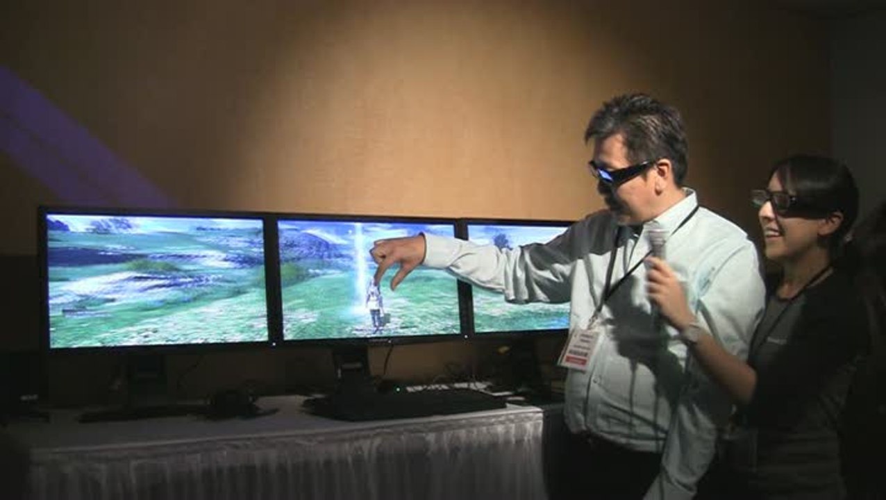 Final Fantasy XIV Online : E3 2010 : Présentation 3D en relief