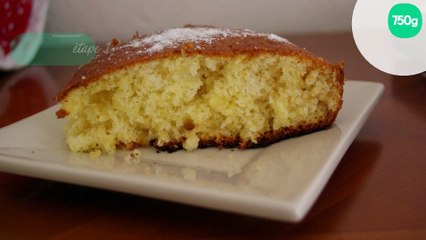 Gâteau au yaourt, mesures faciles avec le pot