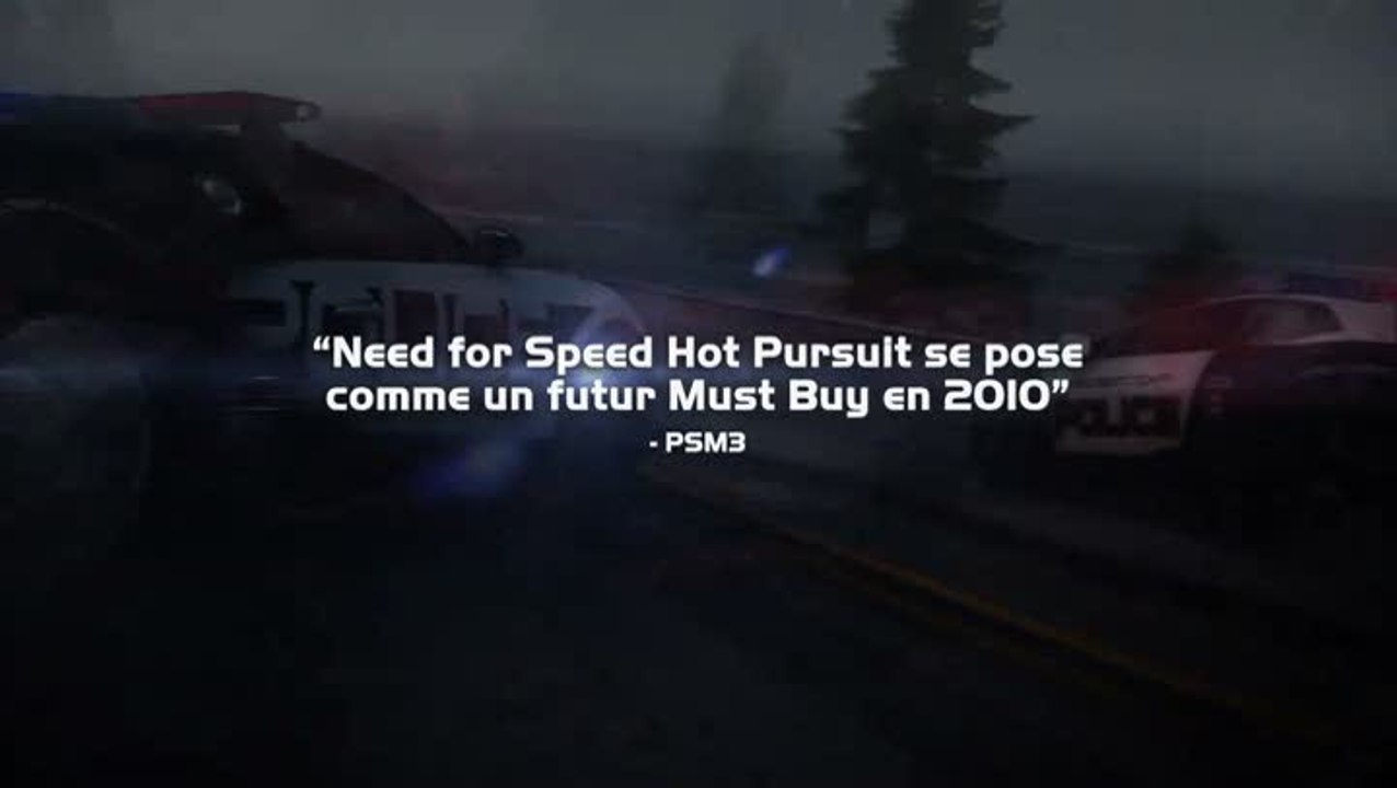 Need for Speed : Hot Pursuit : Trailer citations