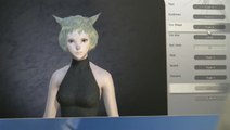 Final Fantasy XIV Online : Création de l'avatar