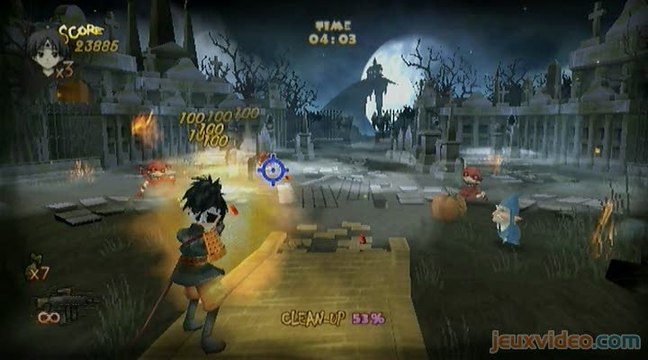 Zombie Panic in Wonderland : Cimetière