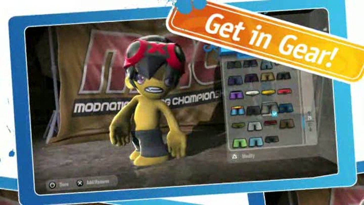 ModNation Racers : Personnalisation