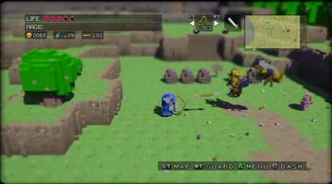 3D Dot Game Heroes : Gameplay (3)