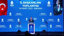 DEVA Partisi Genel Başkanı Babacan, il başkanları toplantısında konuştu