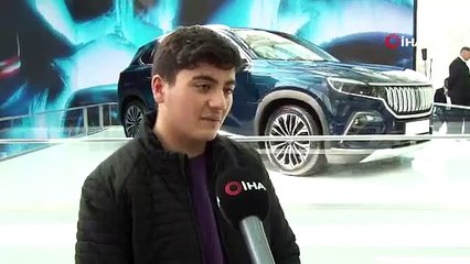 Yerli otomobilimiz TOGG Türkiye'de ilk kez görücüye çıktı