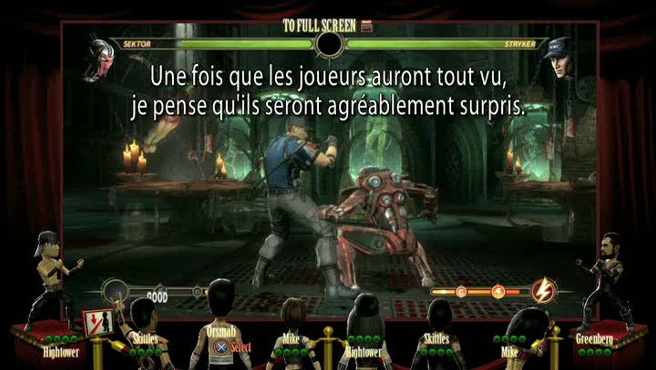 Mortal Kombat : Mode King of the Hill