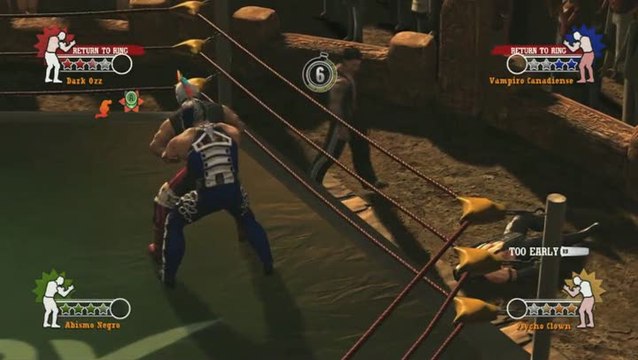 AAA Lucha Libre : Heroes of the Ring : Gameplay trailer n°2