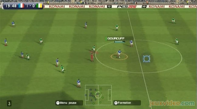 Pro Evolution Soccer 2010 : France Vs Eire