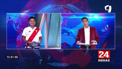 ¡Amor a la "bicolor"!: Escolares hicieron show artístico por la selección peruana