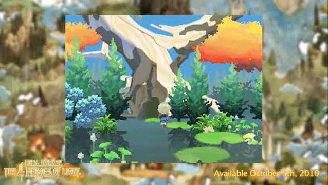 Final Fantasy : The 4 Heroes of Light : Tour du Monde