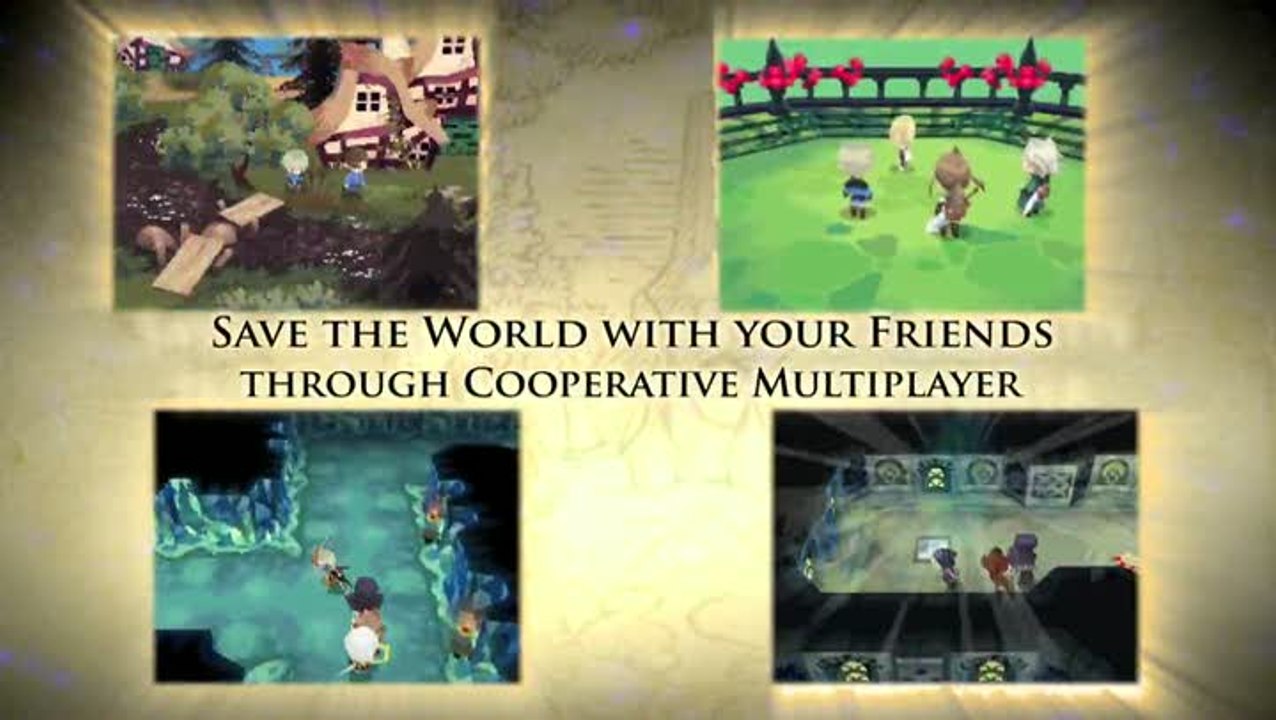 Final Fantasy : The 4 Heroes of Light : Trailer US