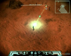 GREED : Black Border : Sur la planète désertique