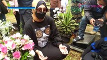 Angelina Sondakh Ziarah ke Makam Adjie Masaid
