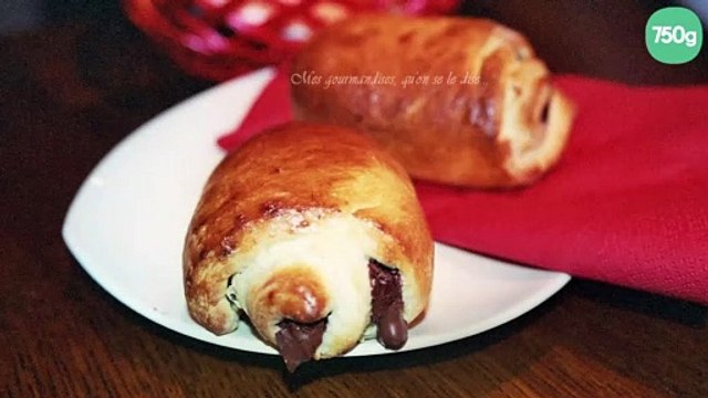 Pains au chocolat briochés