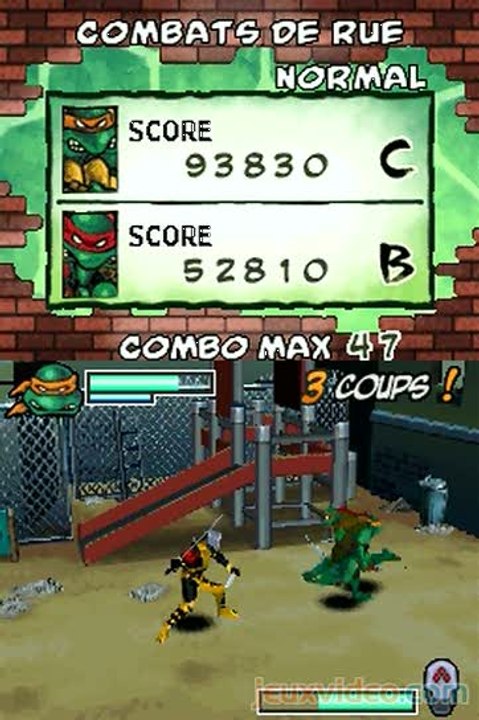 Teenage Mutant Ninja Turtles : Arcade Attack : Ninja en or