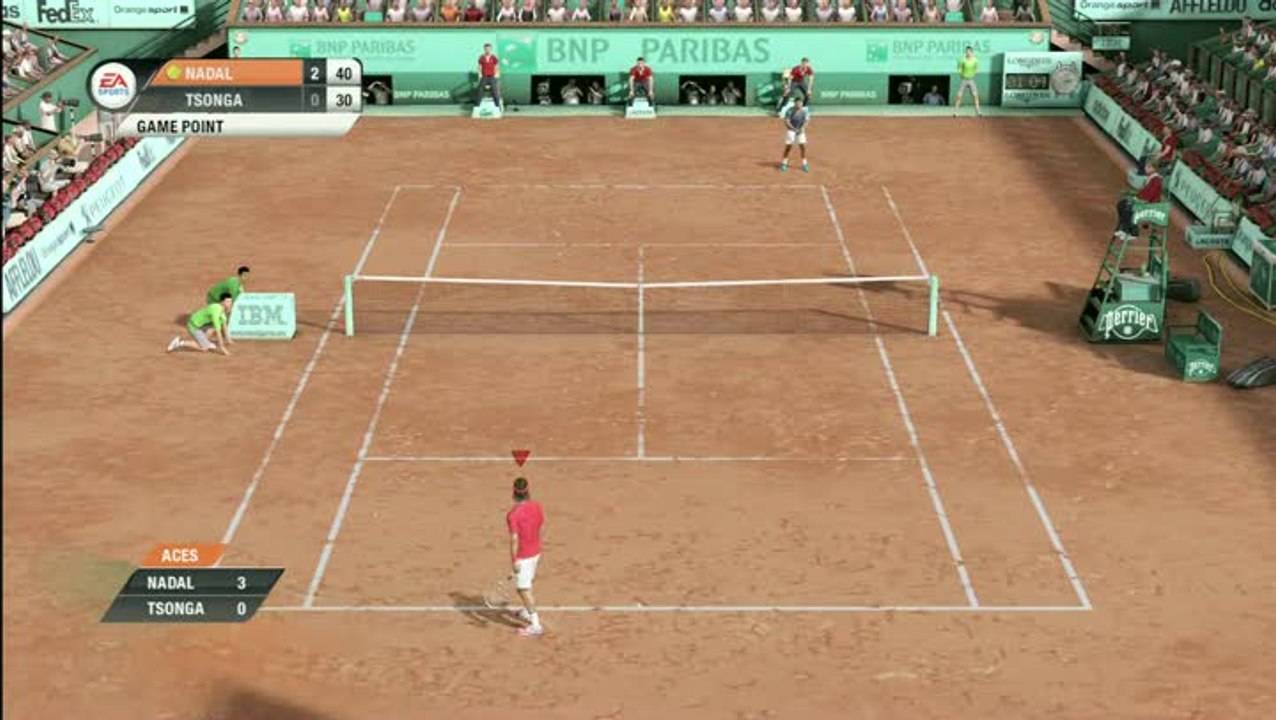 Grand Chelem Tennis 2 : Rafael Nadal vs Jo-Wilfried Tsonga