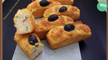 Financiers salés à la crème au lard fumé