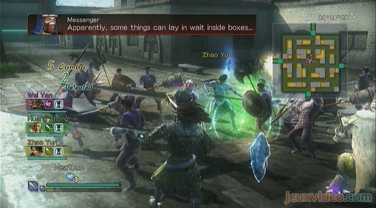 Dynasty Warriors : Strikeforce : Mission solo