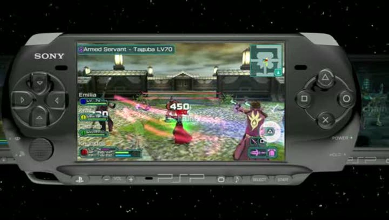 Phantasy Star Portable 2 : Scénario et gameplay