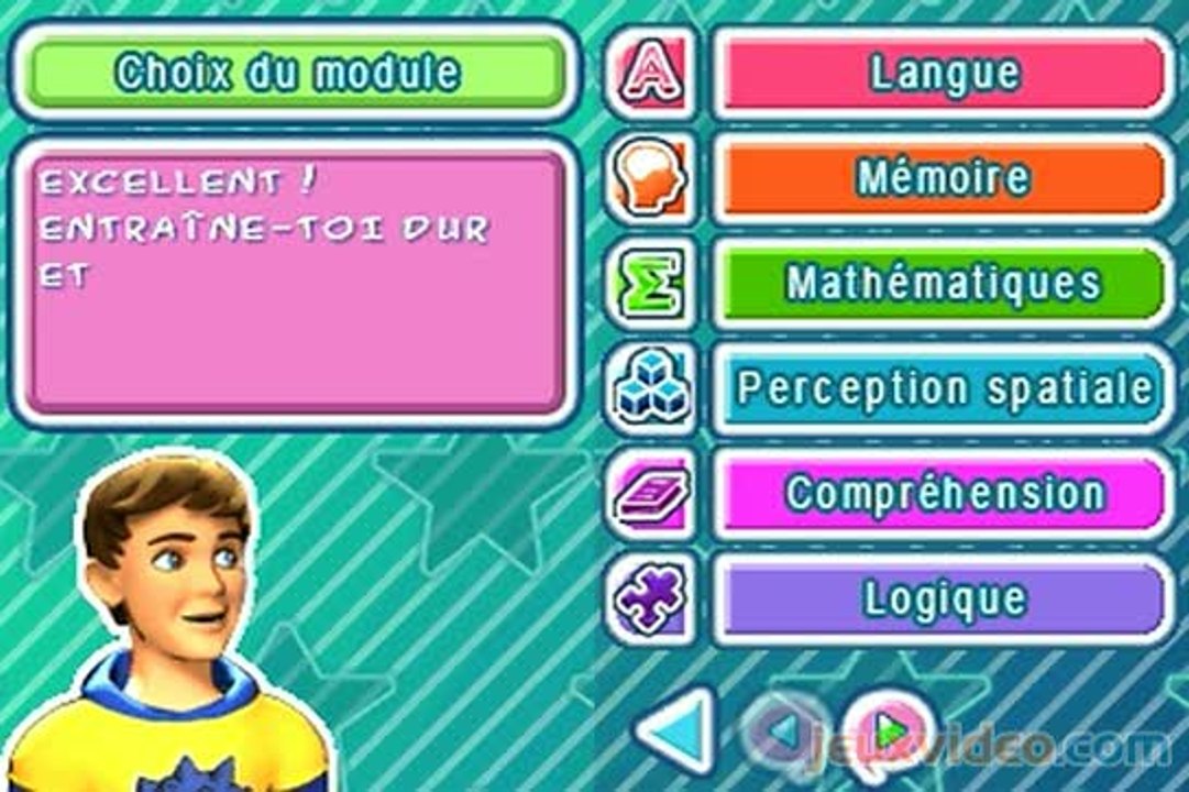 L'Entraîneur Cérébral : Kids : Mini-jeux