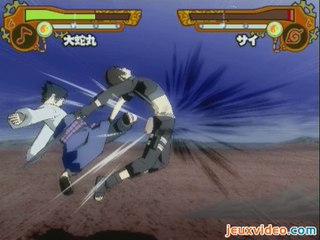 Naruto Shippuden : Ultimate Ninja 5 : Attaque combinée Orochimaru Sasuke