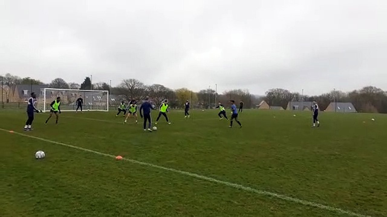 FC Halifax Town in training this week