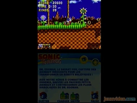 Sonic Classic Collection : Sonic the Hedgehog 1 - Green Hill Zone