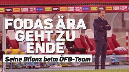 Fodas Ära endet: Seine Bilanz als ÖFB-Teamchef