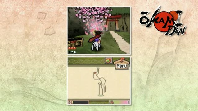 Okami Den : Phases de gameplay