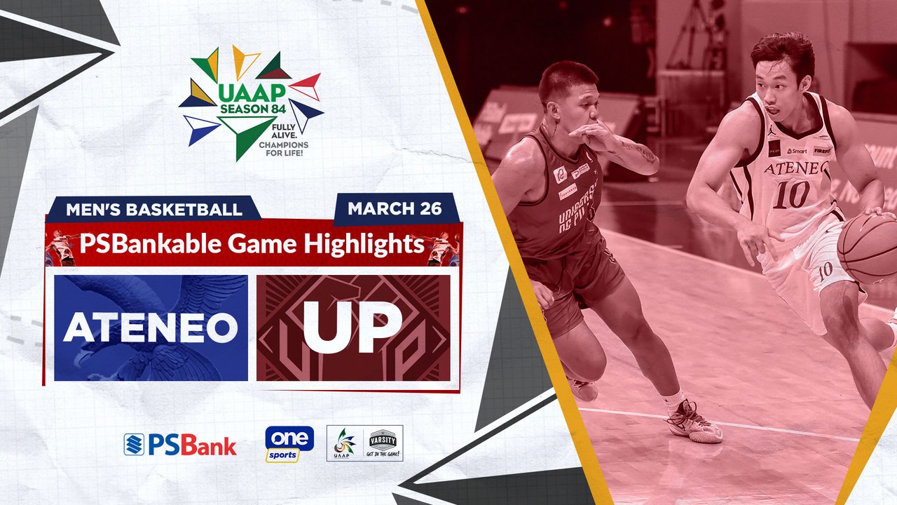 Ateneo vs. UP highlights | UAAP Season 84 Men's Basketball