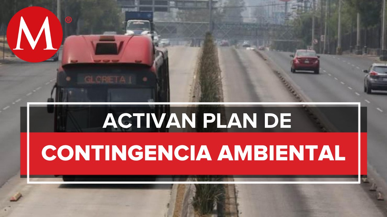 Activan fase 1 de contingencia ambiental en Valle de México por alta concentración de ozono